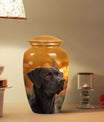 Black Labrador Cremation Urn - Custom Funeral Urns For  Pets Ashes