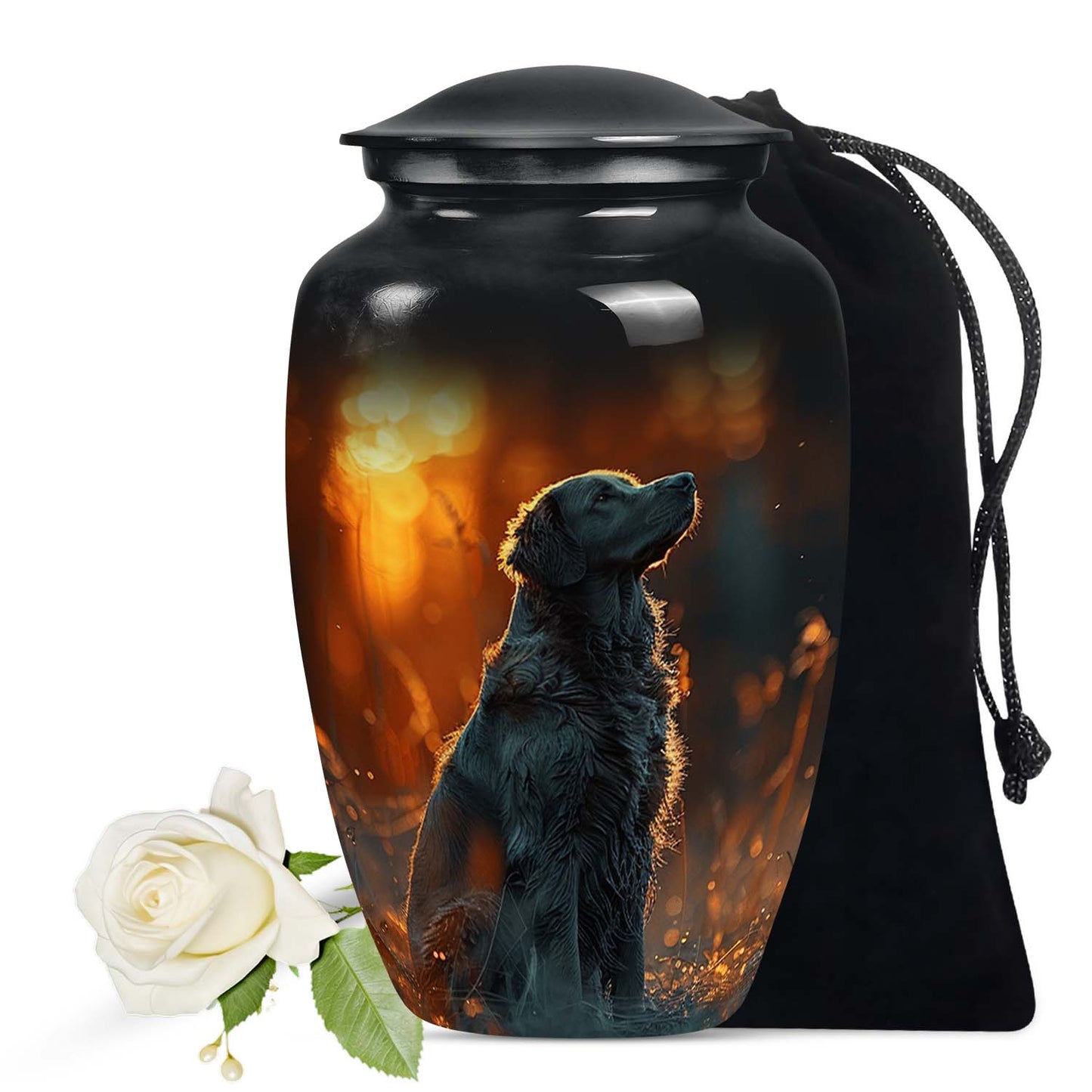 Personalized Dog Cremation Urn for Pet Ashes - Yatskia