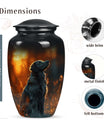 Personalized Dog Burial Urn - A Peaceful Tribute For Pets Ashes