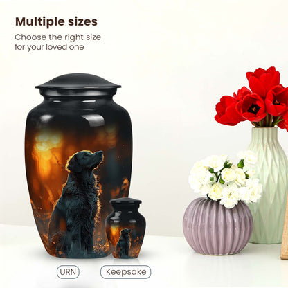 Personalized Dog Cremation Urn for Pet Ashes - Yatskia