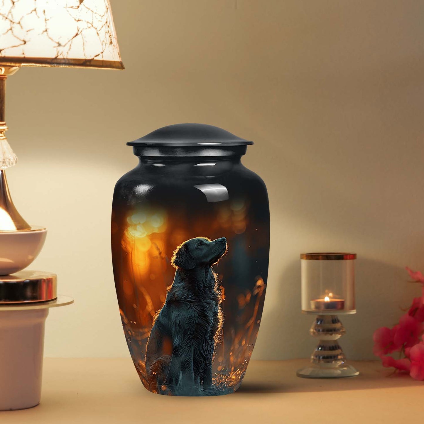 Personalized Dog Cremation Urn for Pet Ashes - Yatskia