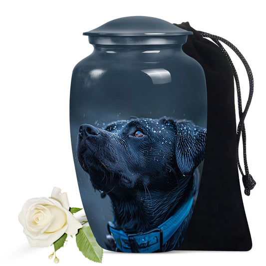 Personalized Dog Cremation Urn - Unique Decorative Tribute For Pet Ashes
