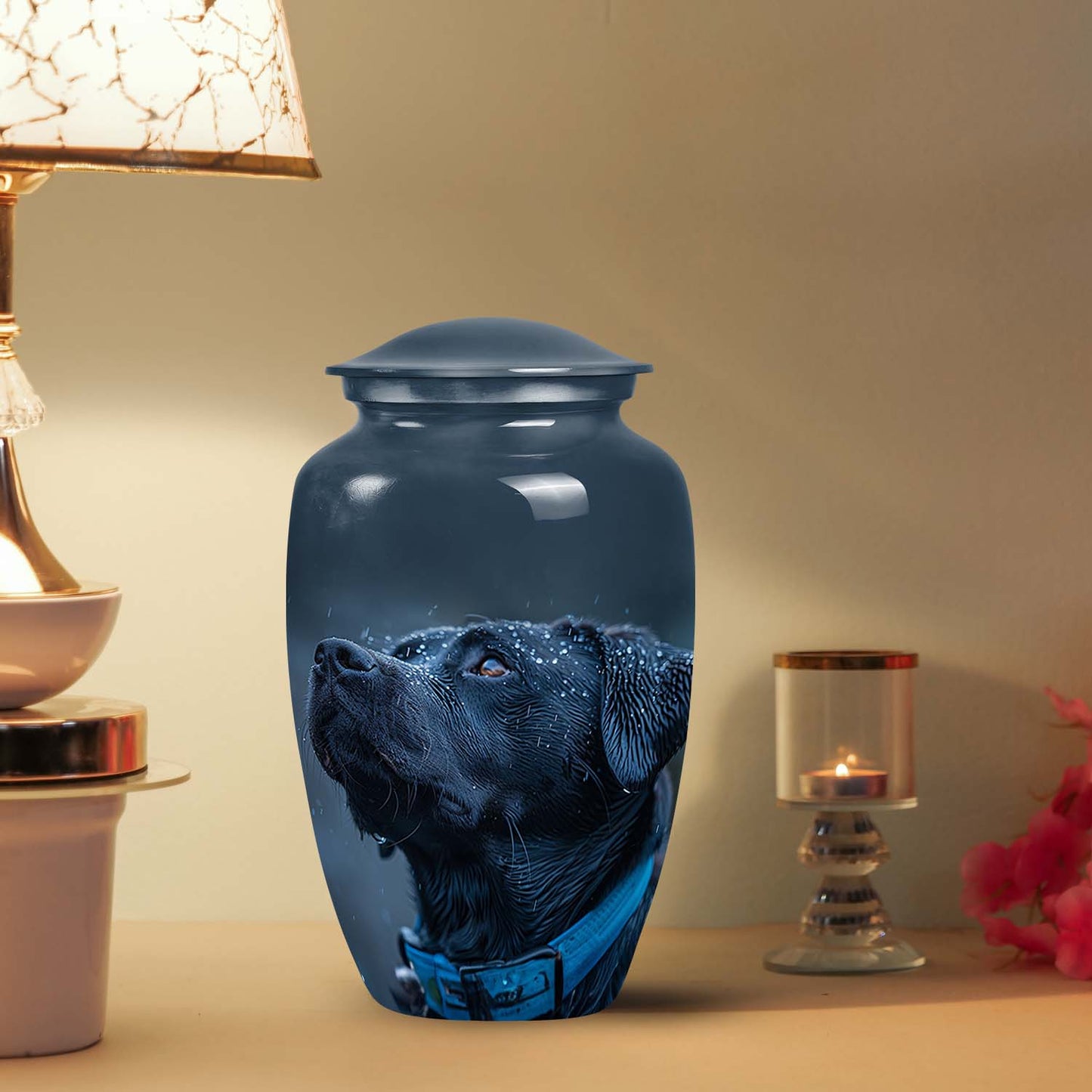 Personalized Dog Cremation Urn for Pet Ashes - Yatskia