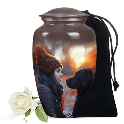 Personalized Dog Keepsake Urn for Pet Ashes - Yatskia