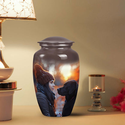 Personalized Dog Keepsake Urn for Pet Ashes - Yatskia