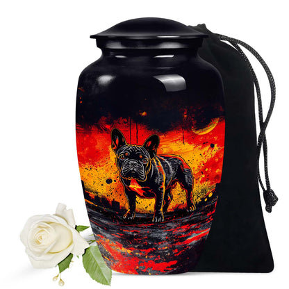 French Bulldog Cremation Urn for Ashes – Pet Memorial Urns
