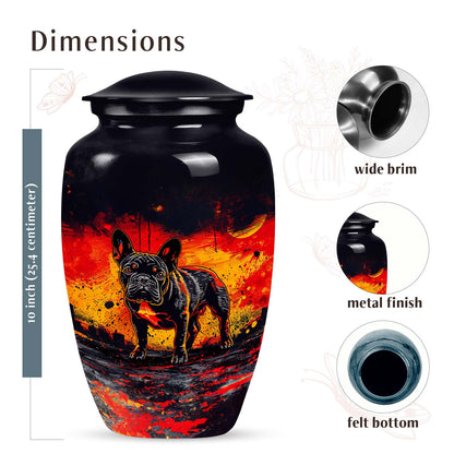 French Bulldog Cremation Urn for Ashes – Pet Memorial Urns