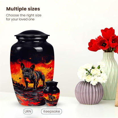 French Bulldog Cremation Urn for Ashes – Pet Memorial Urns