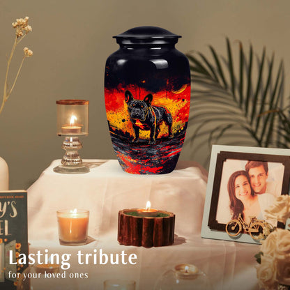 French Bulldog Cremation Urn for Ashes – Pet Memorial Urns