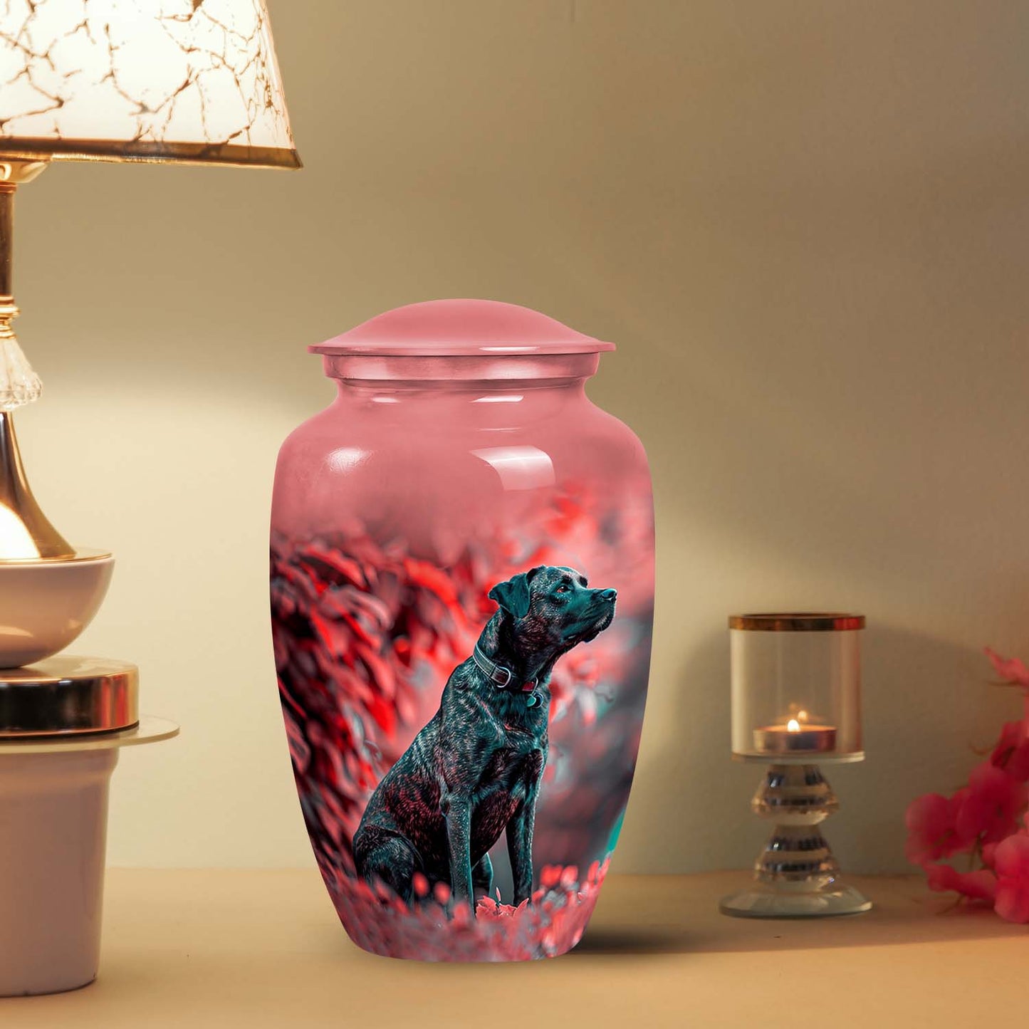 Personalized Dog Cremation Urn for Pet Ashes - Yatskia