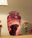 Red Labrador Cremation Urn for Ashes - Large Pet Urns