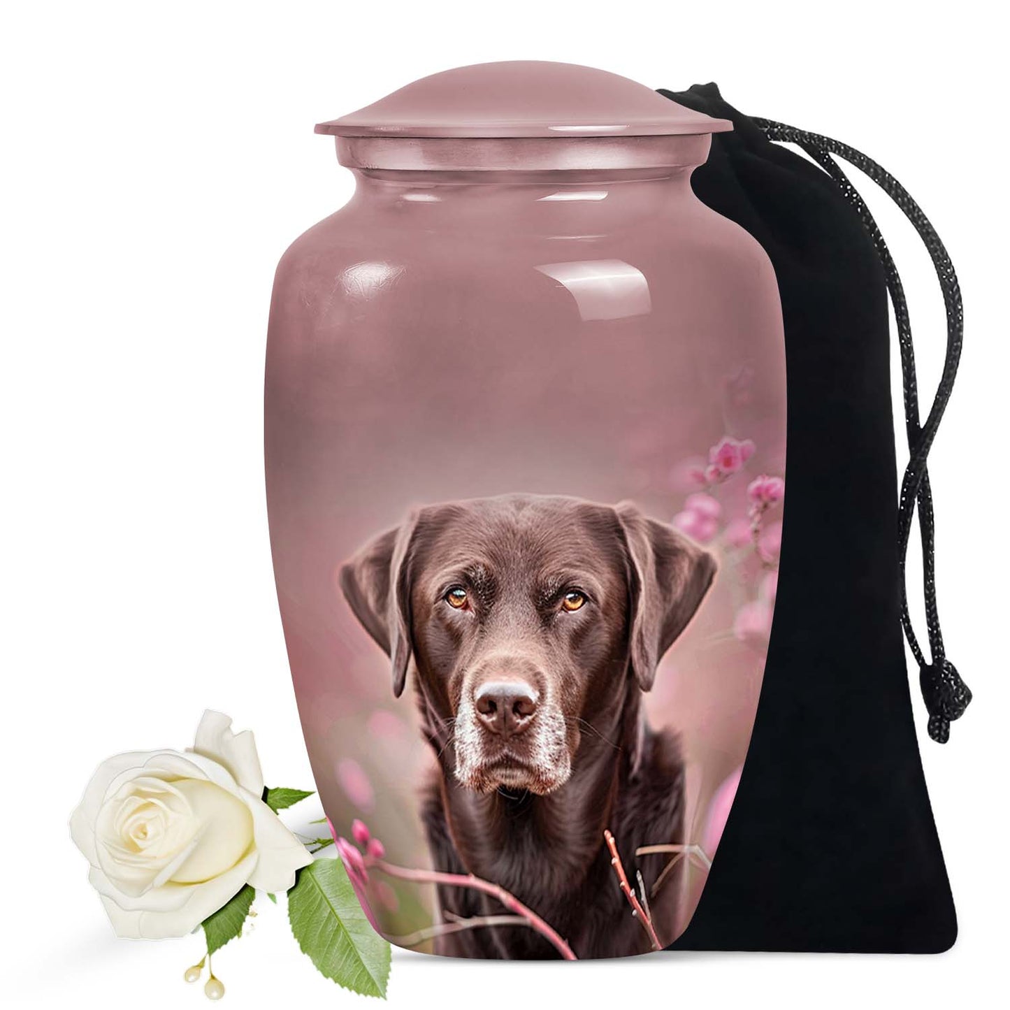 Personalized Dog Cremation Urn for Pet Ashes - Yatskia