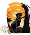 Golden Labrador Dog Pet Cremation Urn For Remains - Dog Memorial Urn