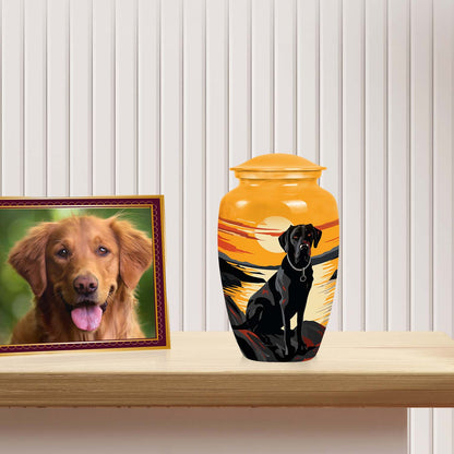 Personalized Dog Cremation Urn for Pet Ashes - Yatskia