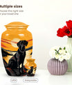 Golden Labrador Dog Pet Cremation Urn For Remains - Dog Memorial Urn