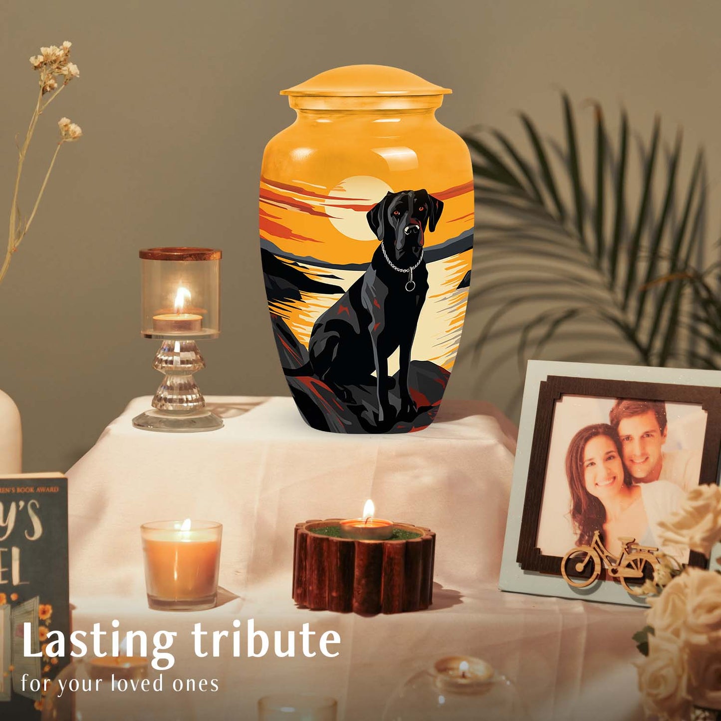 Personalized Dog Cremation Urn for Pet Ashes - Yatskia