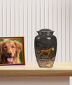 Golden Retriever Cremation Urn for Dog Ashes – Pet Memorial Keepsake