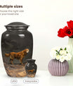 Golden Retriever Cremation Urn for Dog Ashes – Pet Memorial Keepsake