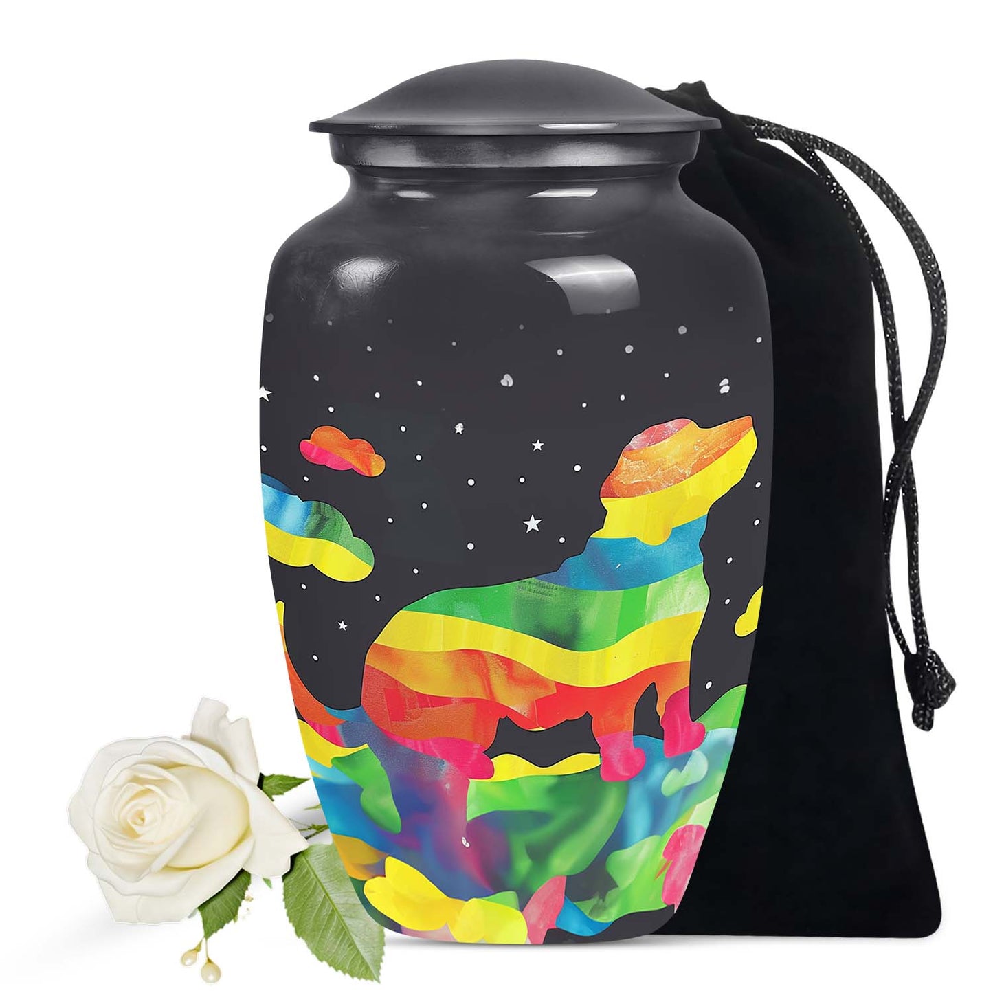 Personalized Dog Cremation Urn for Pet Ashes - Yatskia