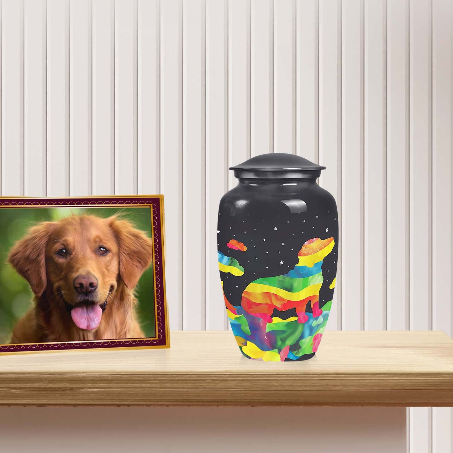 Personalized Dog Cremation Urn for Pet Ashes - Yatskia