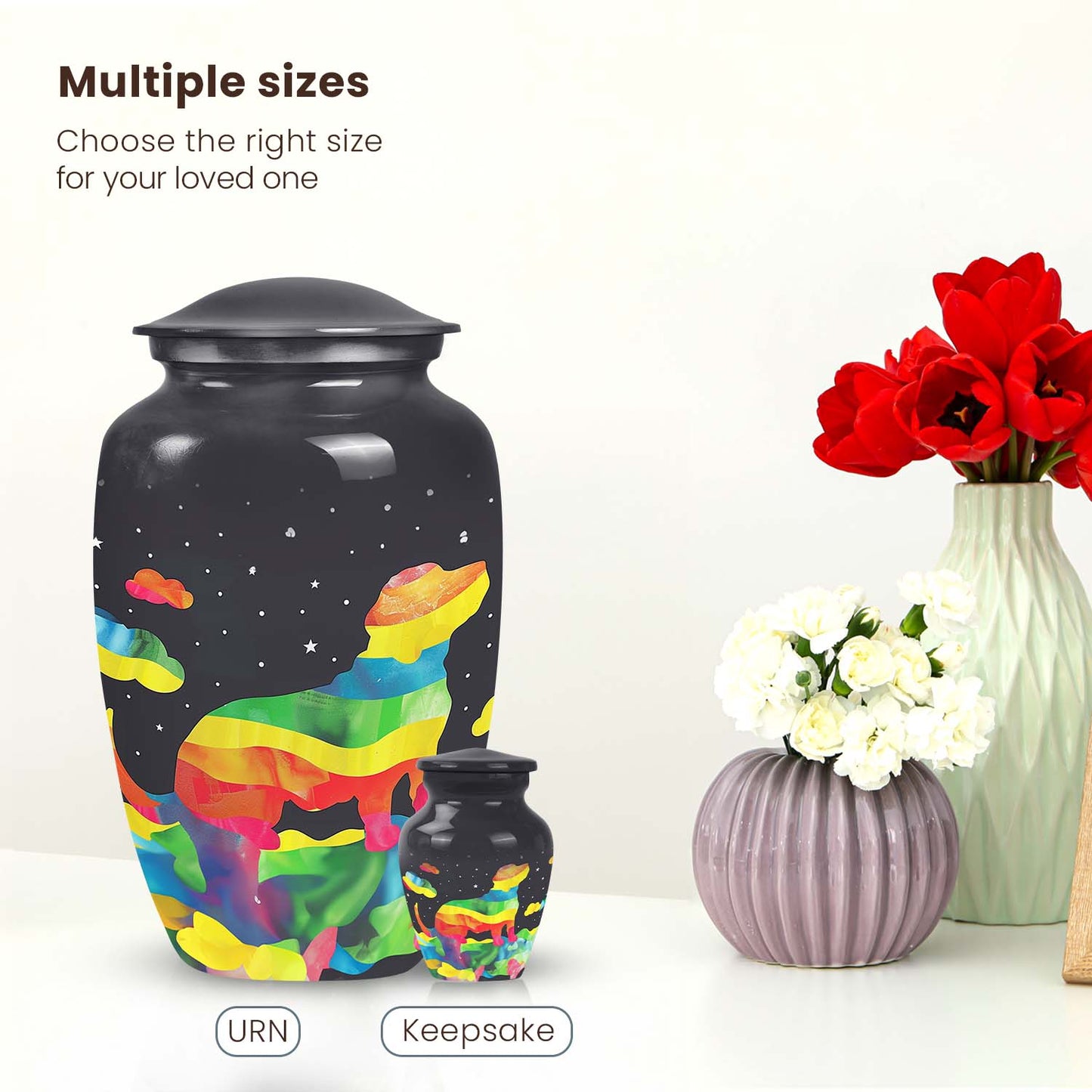 Personalized Dog Cremation Urn for Pet Ashes - Yatskia