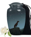 Starry Night Cremation Urn for Dog Ashes – Memorial Urn for Ashes