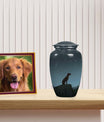 Starry Night Cremation Urn for Dog Ashes – Memorial Urn for Ashes