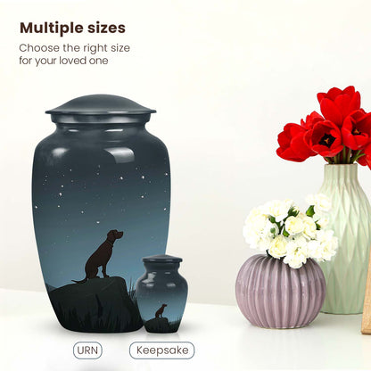 Personalized Dog Cremation Urn for Pet Ashes - Yatskia