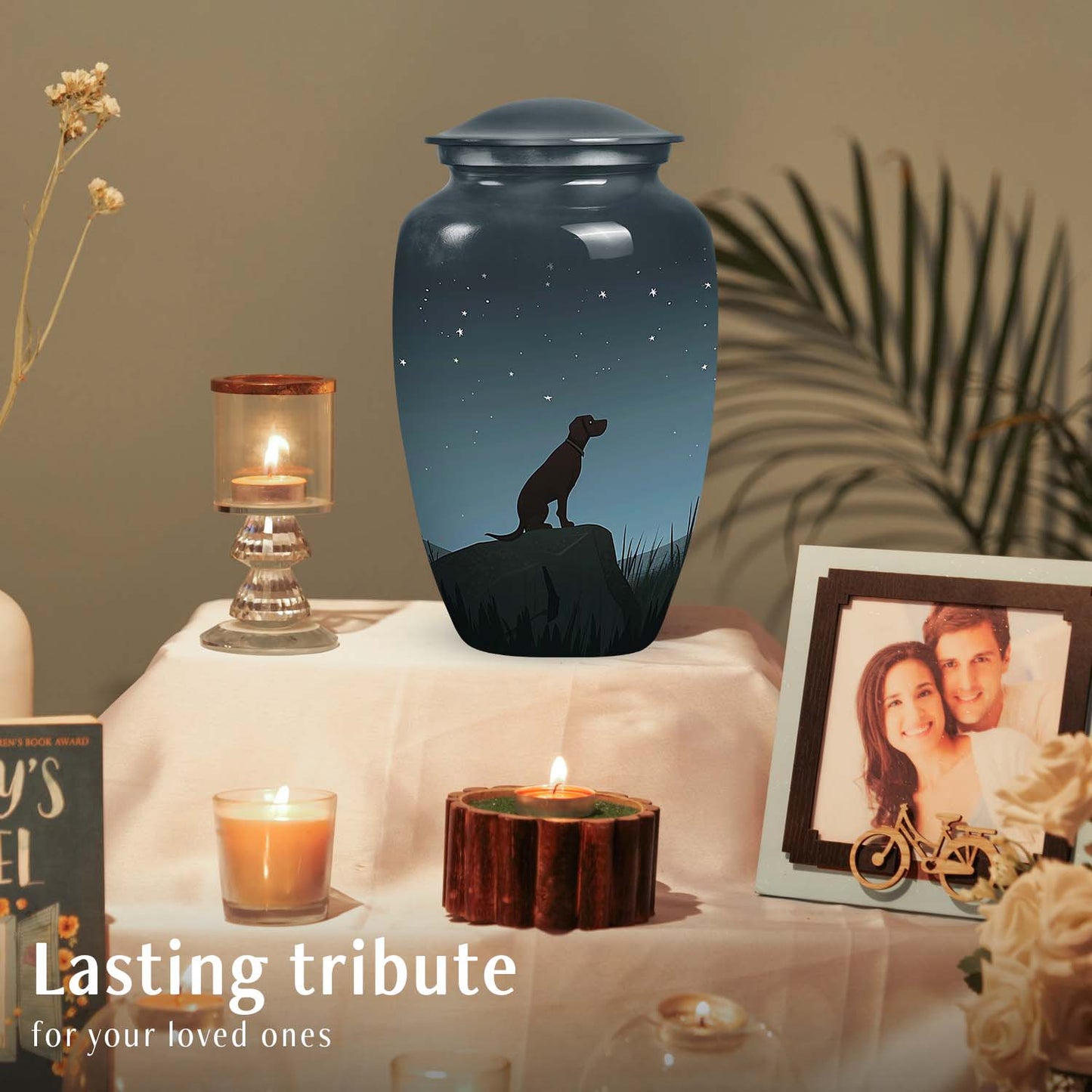 Personalized Dog Cremation Urn for Pet Ashes - Yatskia
