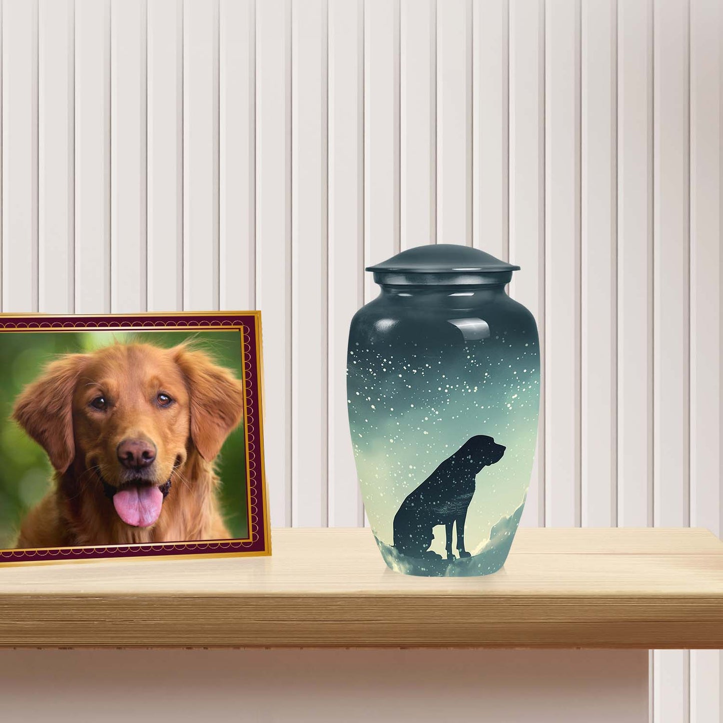 Personalized Dog Cremation Urn for Pet Ashes - Yatskia
