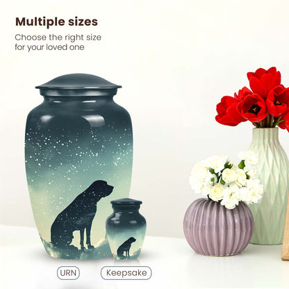 Personalized Dog Cremation Urn for Pet Ashes - Yatskia