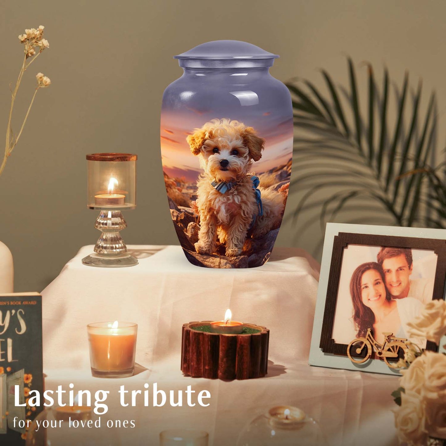 Personalized Dog Cremation Urn for Pet Ashes - Yatskia