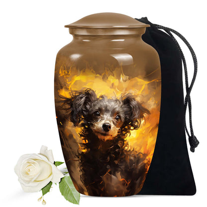 Personalized Dog Memorial Urn for Pet Ashes  - Yatskia