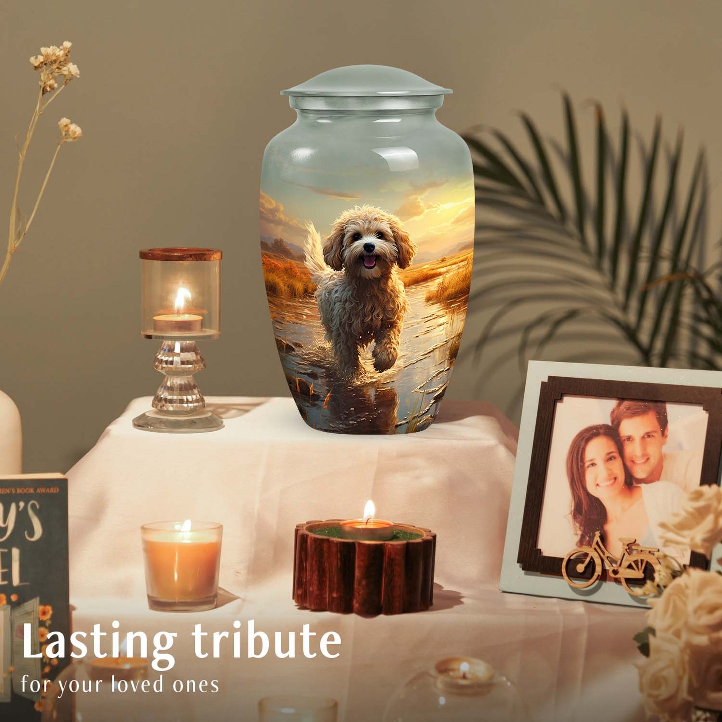 Personalized Dog Keepsake Urn for Pet Ashes - Yatskia