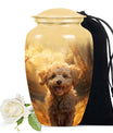 Personalized Pet Large Urn for Poodle Dog - Pet Memorial Urns