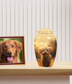 Personalized Pet Large Urn for Poodle Dog - Pet Memorial Urns