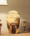 Personalized Pet Large Urn for Poodle Dog - Pet Memorial Urns
