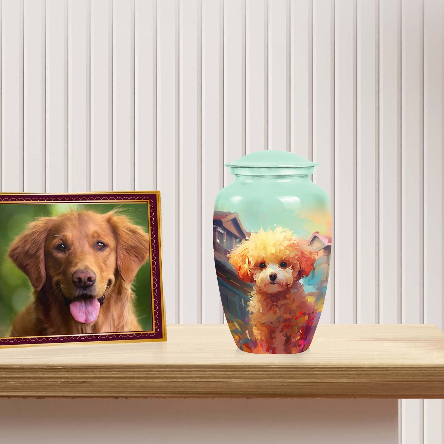 Personalized Dog Cremation Urn for Pet Ashes - Yatskia