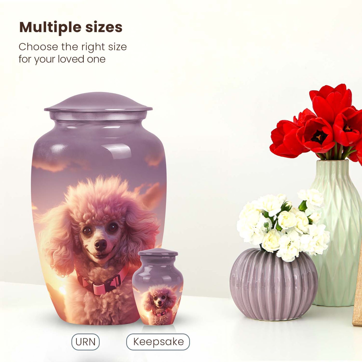 Personalized Dog Cremation Urn for Pet Ashes - Yatskia