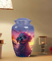 Handcrafted Poodle Cremation Urn for Pet Ashes - Dog Memorial Urn