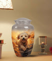 Poodle Urn For Cremated Pet Ashes - Personalized Pet Urns for Ashes