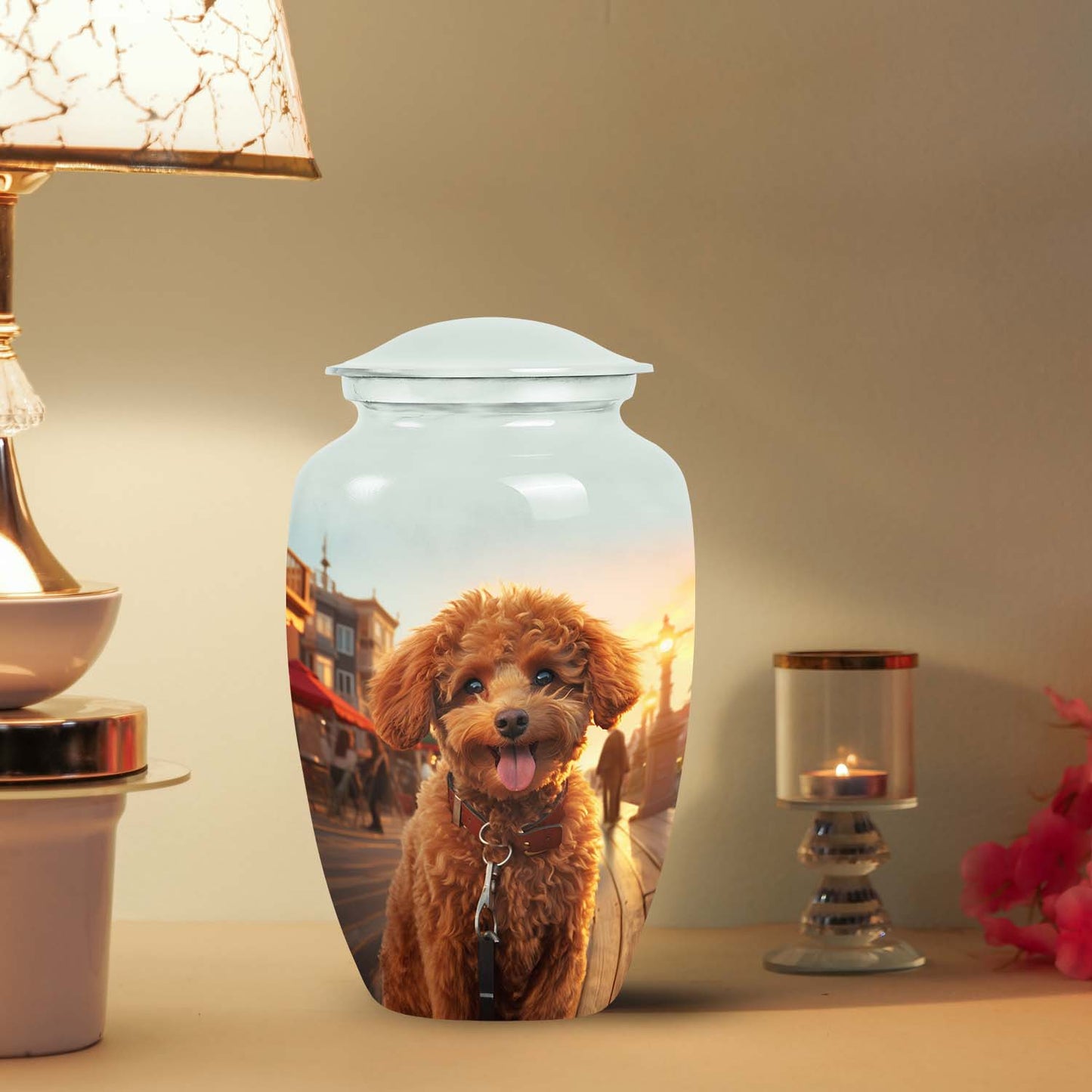 Personalized Dog Cremation Urn for Pet Ashes - Yatskia