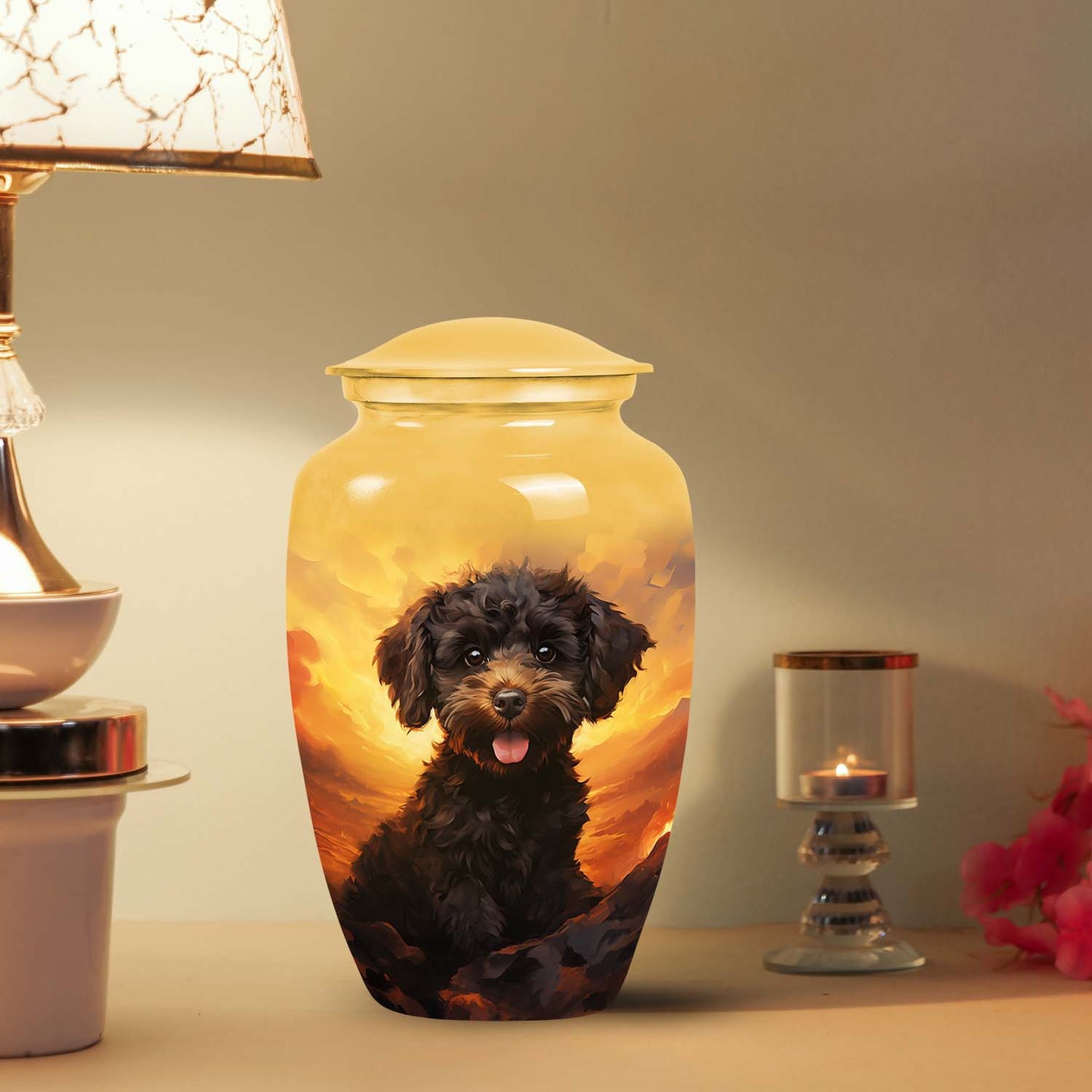 Personalized Dog Cremation Urn for Pet Ashes - Yatskia
