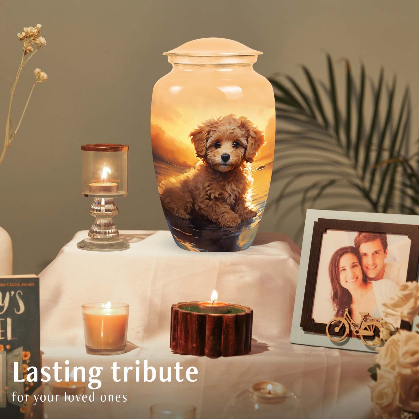 Personalized Dog Keepsake Urn for Pet Ashes - Yatskia