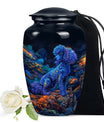 Poodle Custom Urn for Pet Ashes - Starlight Poodle Dog Cremation Urn