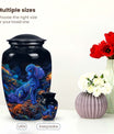 Poodle Custom Urn for Pet Ashes - Starlight Poodle Dog Cremation Urn