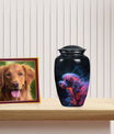 Handcrafted Poodle Urn for Personalized Pet Ashes - Large Dog Urn