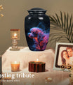 Handcrafted Poodle Urn for Personalized Pet Ashes - Large Dog Urn