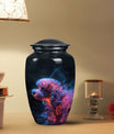 Handcrafted Poodle Urn for Personalized Pet Ashes - Large Dog Urn