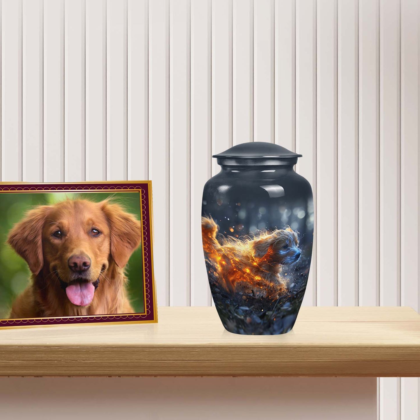 Personalized Dog Cremation Urn for Pet Ashes - Yatskia